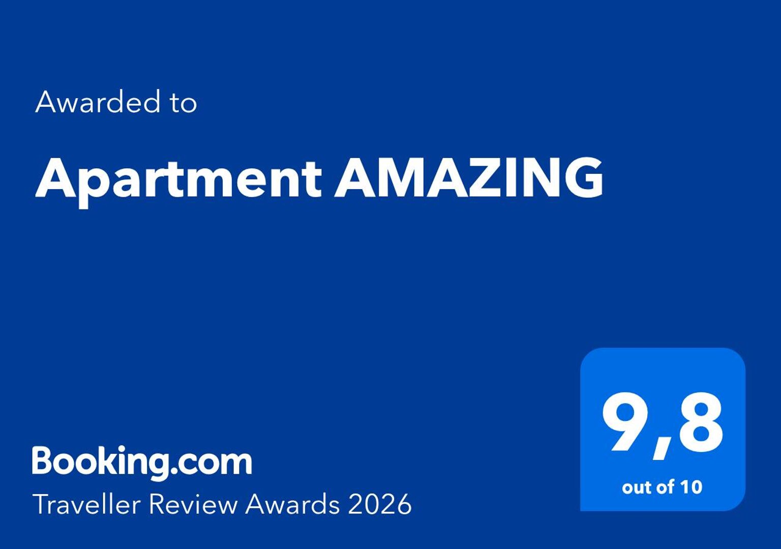 APARTMENT AMAZING- in a 5 star holiday complex