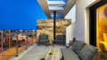Penthouse Deluxe Zenia Star with private terrace and sea view