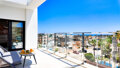 Penthouse Deluxe Zenia Star with private terrace and sea view