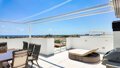 Penthouse Deluxe Zenia Star with private terrace and sea view