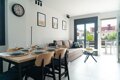 Apartment Vistmar III with a private terrace and garden, 200 meters from the sea