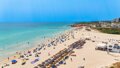 Apartment Vistmar III with a private terrace and garden, 200 meters from the sea