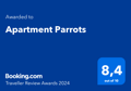 APARTMENT PARROTS - 450m from sea